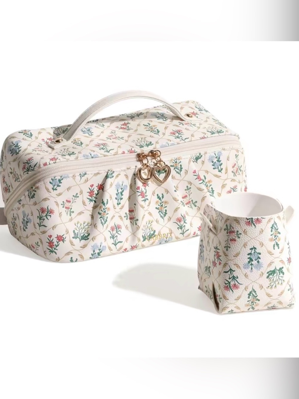 Cabbrix Makeup Bag,Large Capacity Cosmetic Bags Flowing Gleam